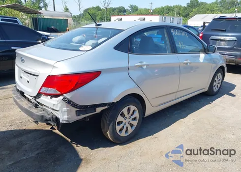 2015 Hyundai Accent Gls from USA, damaged, VIN KMHCT4AEXFU923122